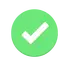 icona verde conferma